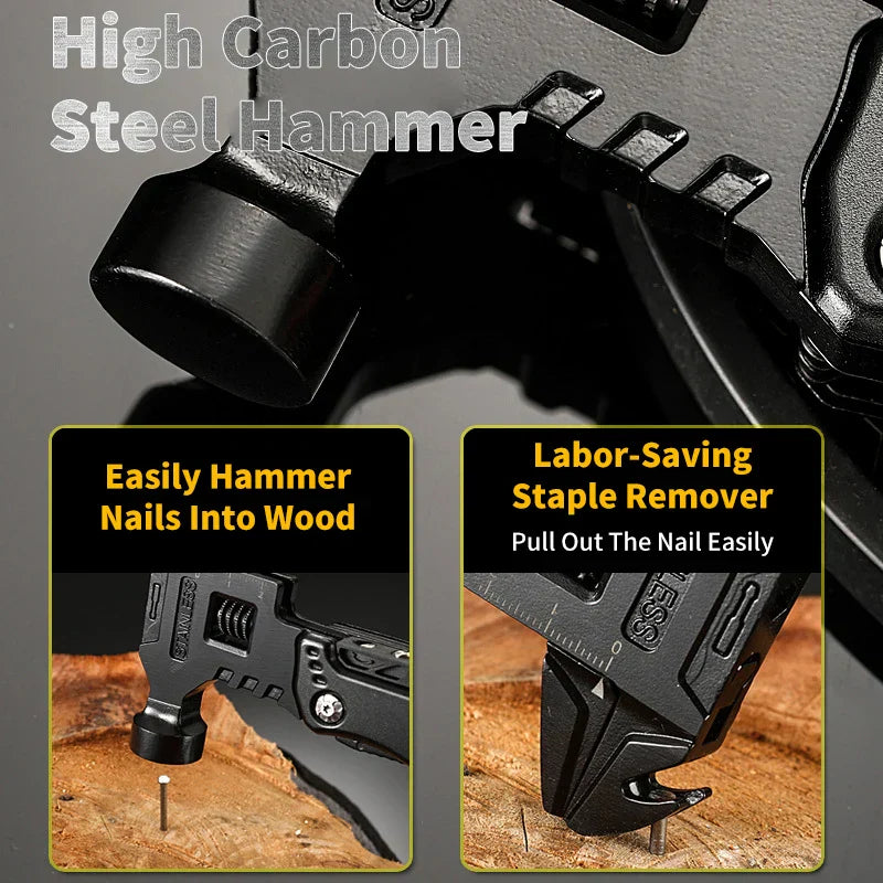 NNEOBA Multifunctional Wrench Hammer Knife